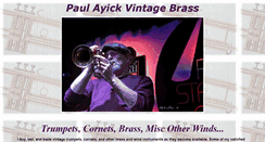 Desktop Screenshot of paulayickvintagebrass.com