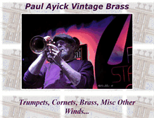 Tablet Screenshot of paulayickvintagebrass.com